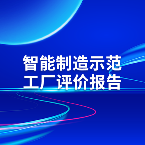 智能制造示范工厂评价报告